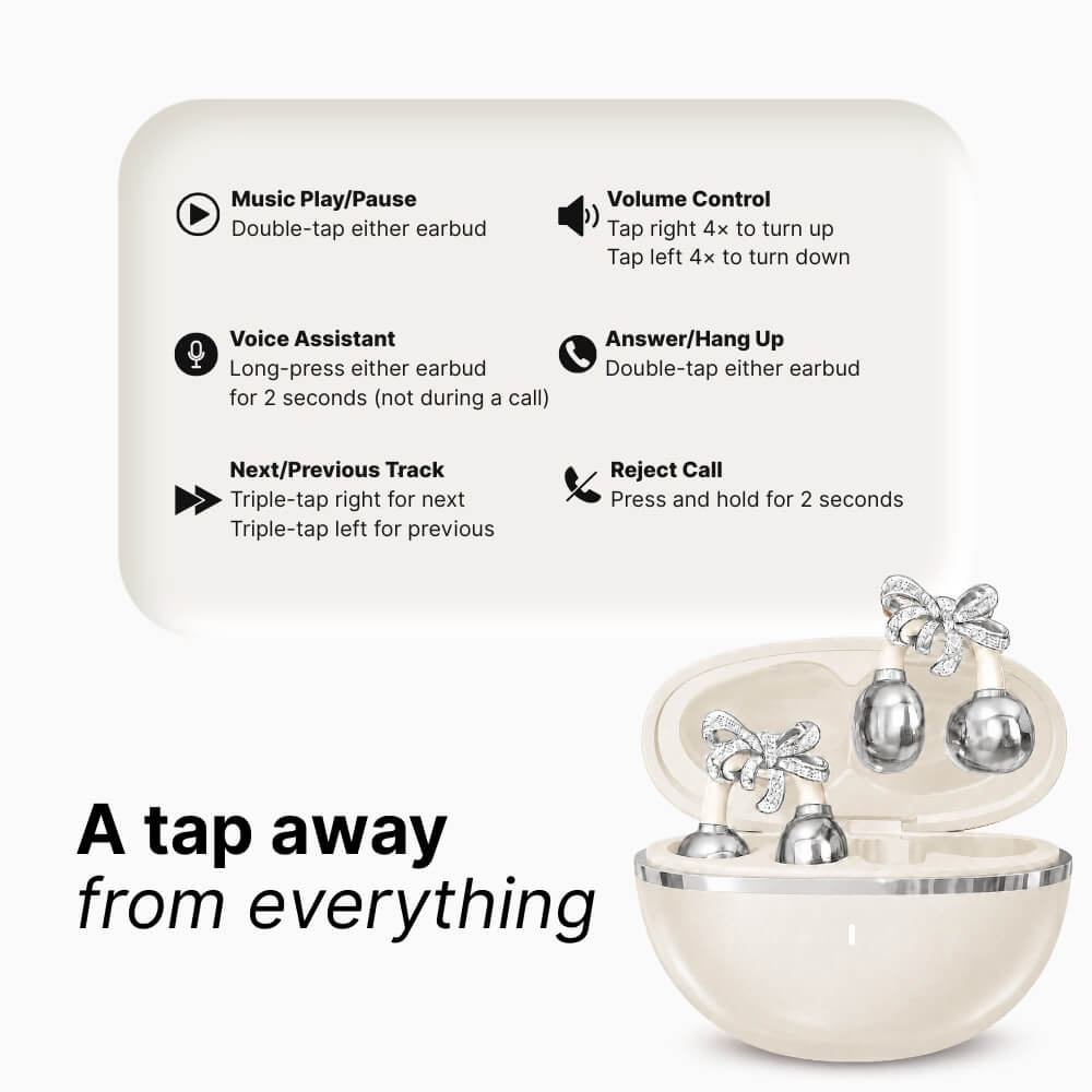 ViSound™ Adorn - Clip-On Earbuds